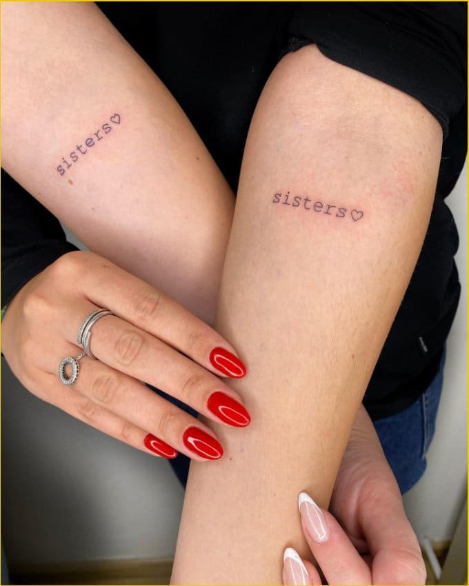 date of birth sister tattoos