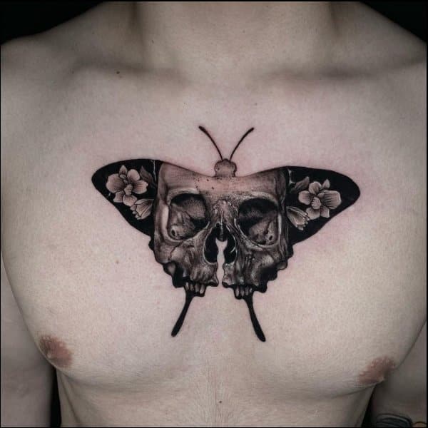 10 Best Butterfly With Skull Tattoo IdeasCollected By Daily Hind News