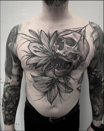 Skull Tattoos - 55+ Solid Skull Tattoos Designs & Ideas Everyone Must See