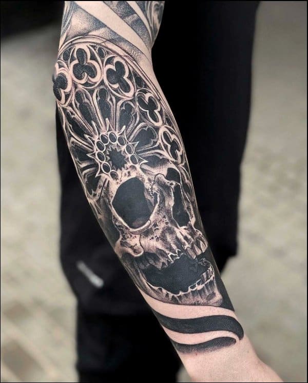 100 Awesome Skull Tattoo Designs  Art and Design