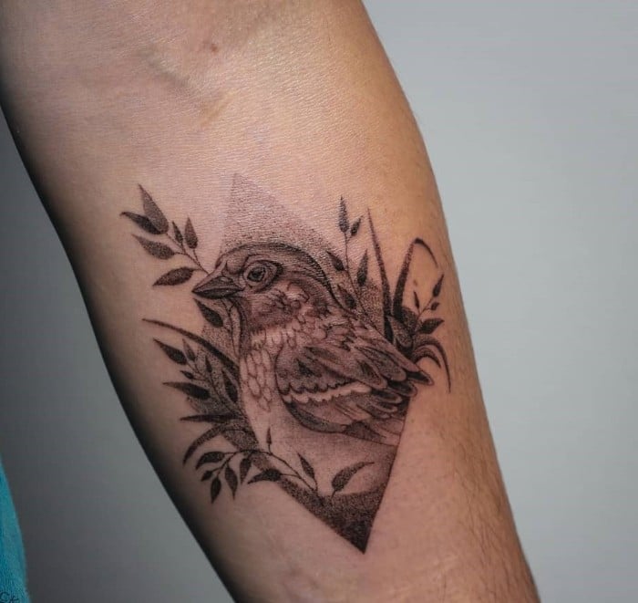 Inspiring Sparrow Tattoo Meanings Designs and Ideas  neartattoos