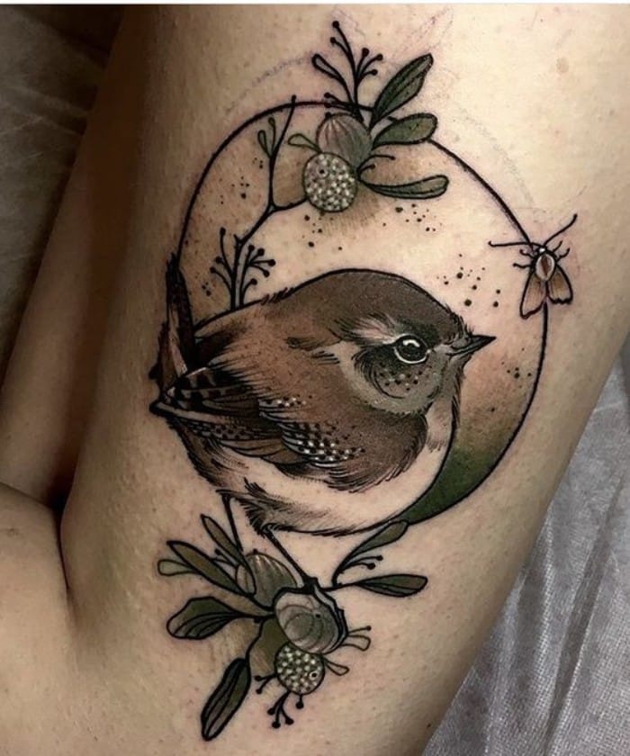 sparrow tattoos for men