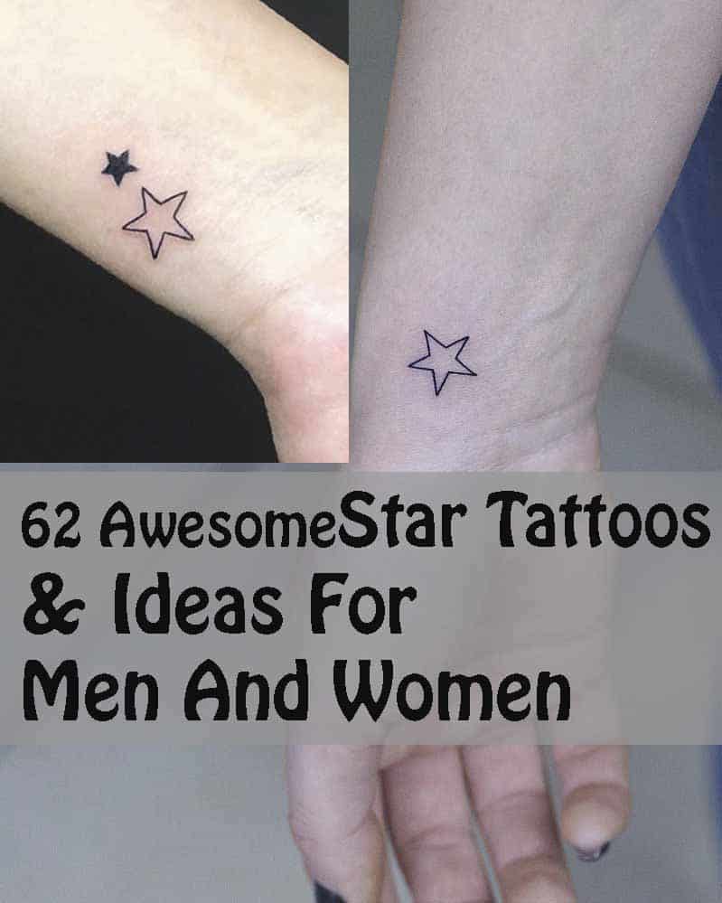 Top 40 Best Star Tattoo Designs For Men & Women [2023]