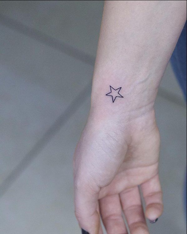 Star Tattoo for Girl Star Minimalist Temporary Tattoo Small Vintage  Temporary Sticker Gift for Tattoo Lover - Etsy