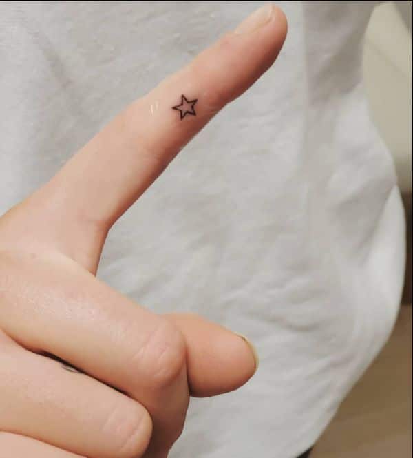 star tattoos for guys
