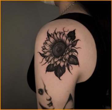 50+ Cutest & Lovely Sunflower Tattoos Designs & Ideas