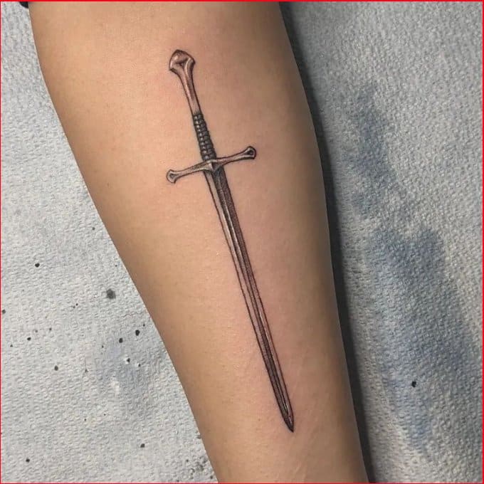 Sword Tattoo Meaning With Designs and Ideas - On Your Journey