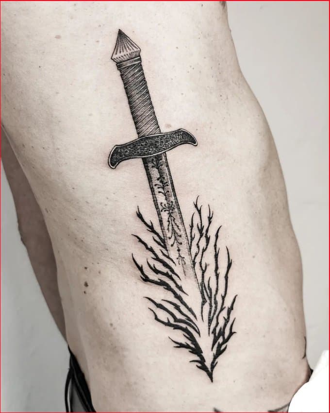 tattoos with sword