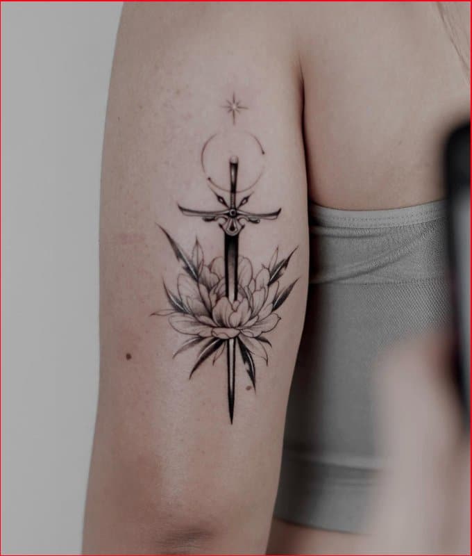 Best sword tattoos designs ideas 3