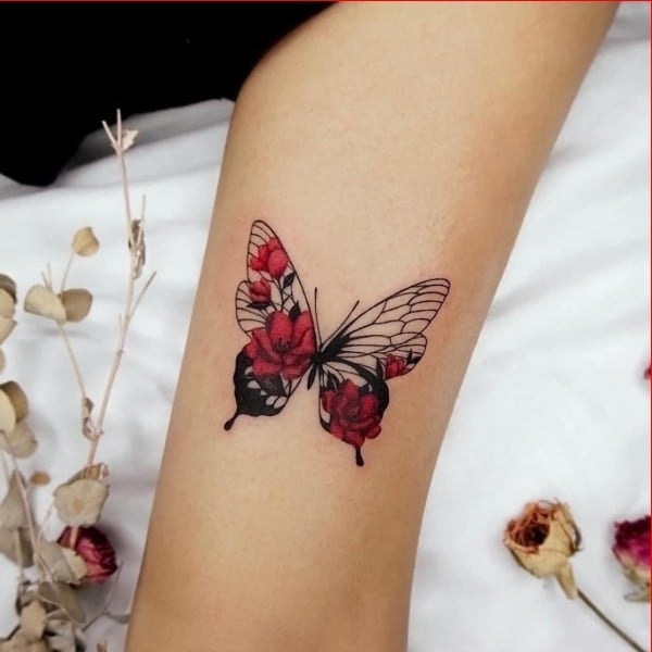 cute butterfly tattoos