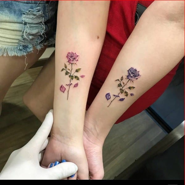 matching tattoos for girls