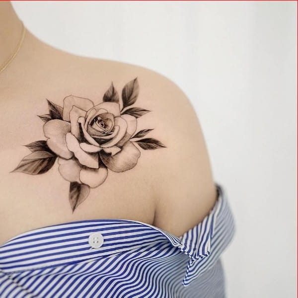 rose tattoos for girls