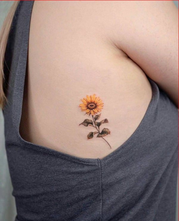ribs tattoo ideas for girls