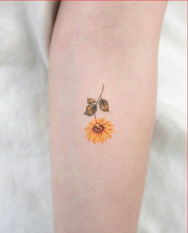 sunflower tattoo ideas