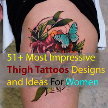 best thigh tattoos