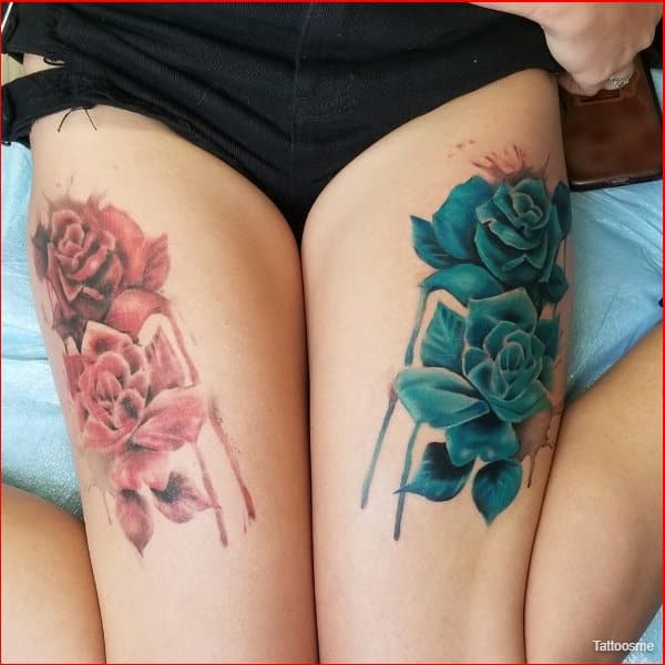 best thigh tattoos for both