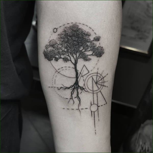 tree tattoo designs for guys