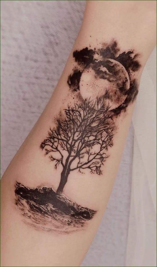 best tree tattoos designs
