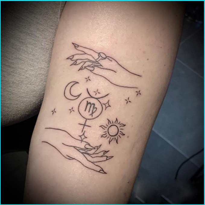 virgo best tattoo