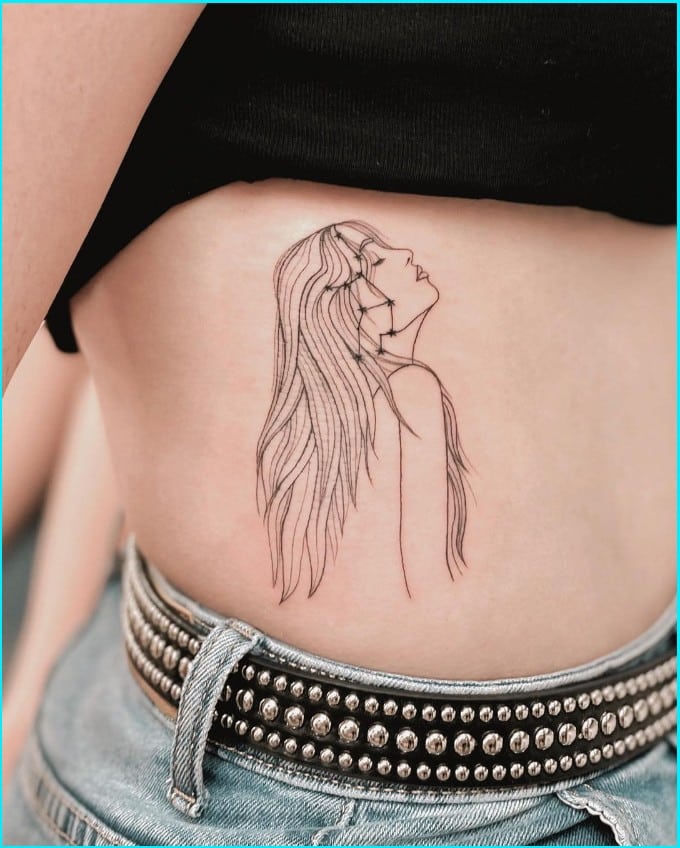 goddess virgo tattoos for females