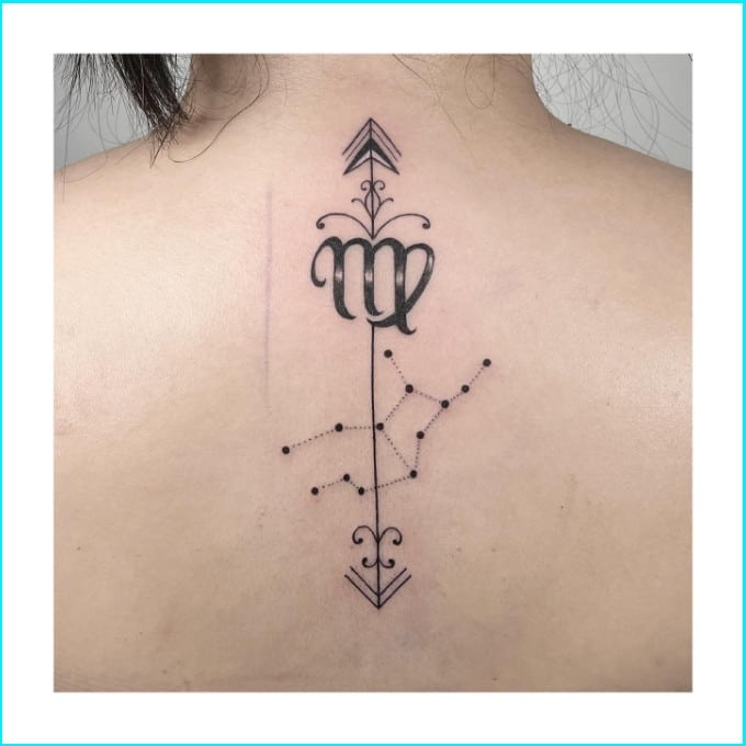 170 Virgo Tattoos That Unleash Your Inner Perfectionist