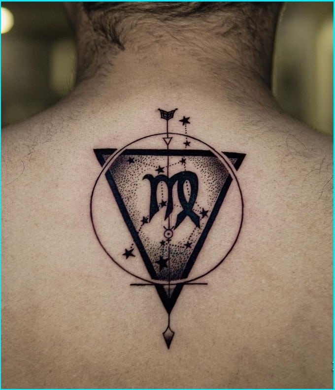 Best virgo tattoos for men