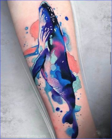 Watercolor Tattoos - 50+ Outstanding Watercolor Tattoo Designs & Ideas