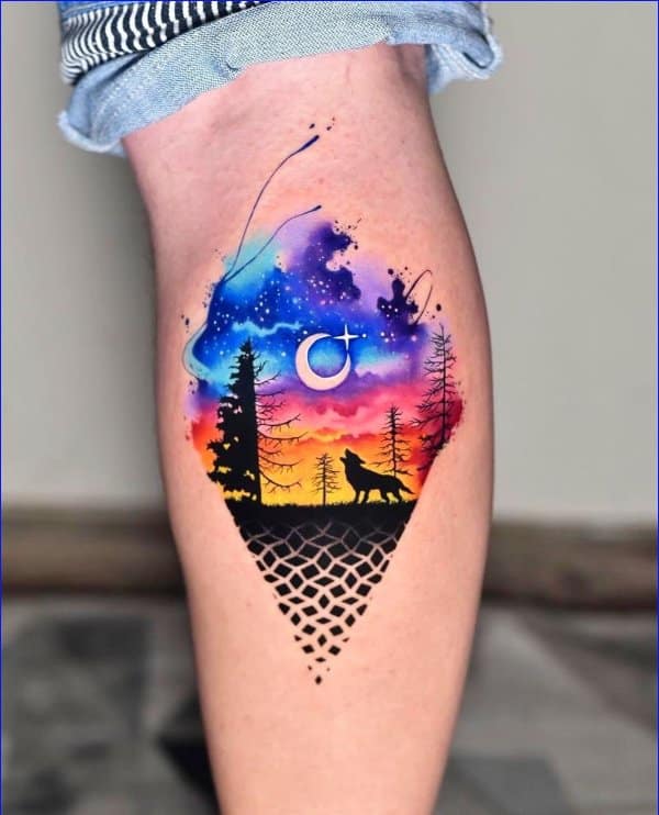 100 examples of a watercolor tattoo you can steal