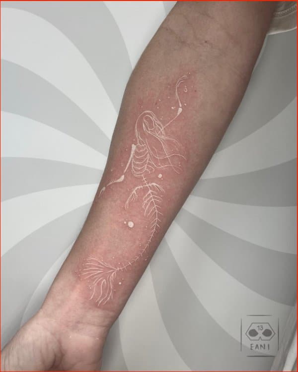 Best white ink tattoo ideas