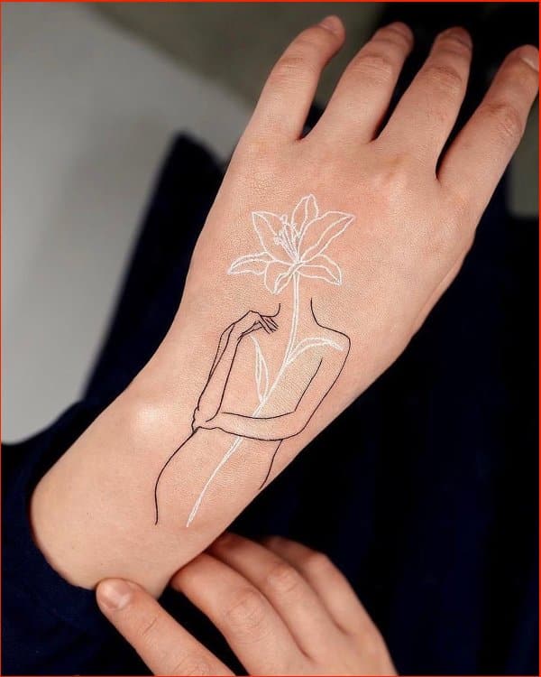 Best white ink tattoos