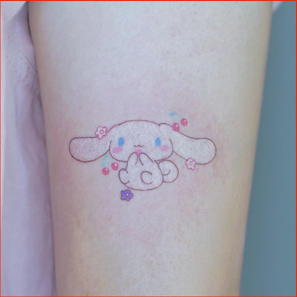 cute Best white ink tattoos