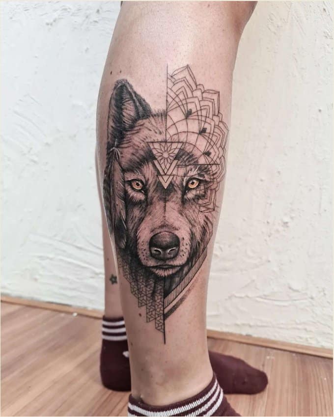 Best wolf tattoos