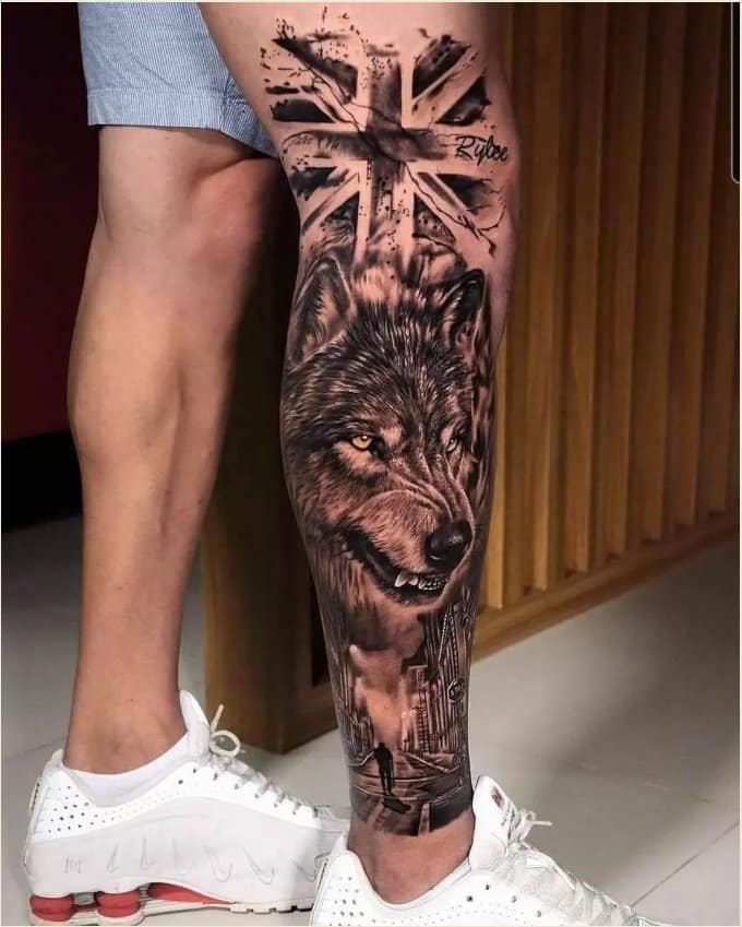 Best wolf tattoos