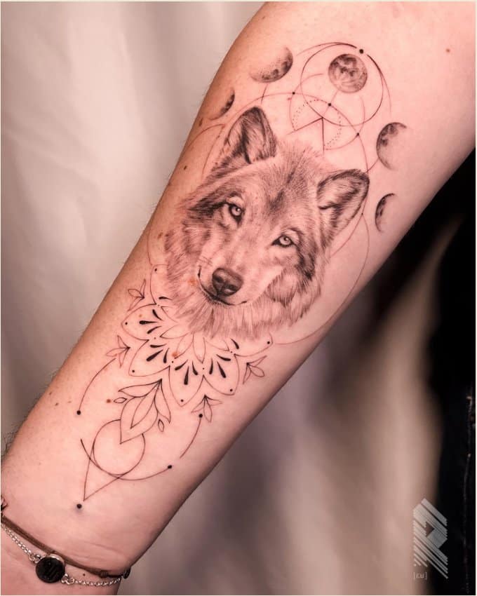 Best wolf tattoos