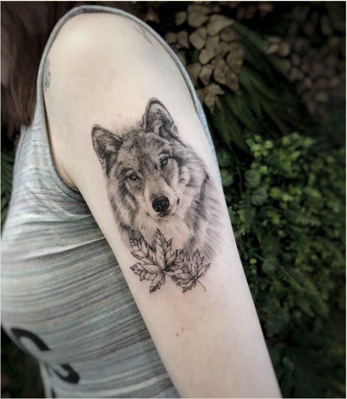 Inspiring Wolf Tattoo Ideas To Be On Trend  Glaminati