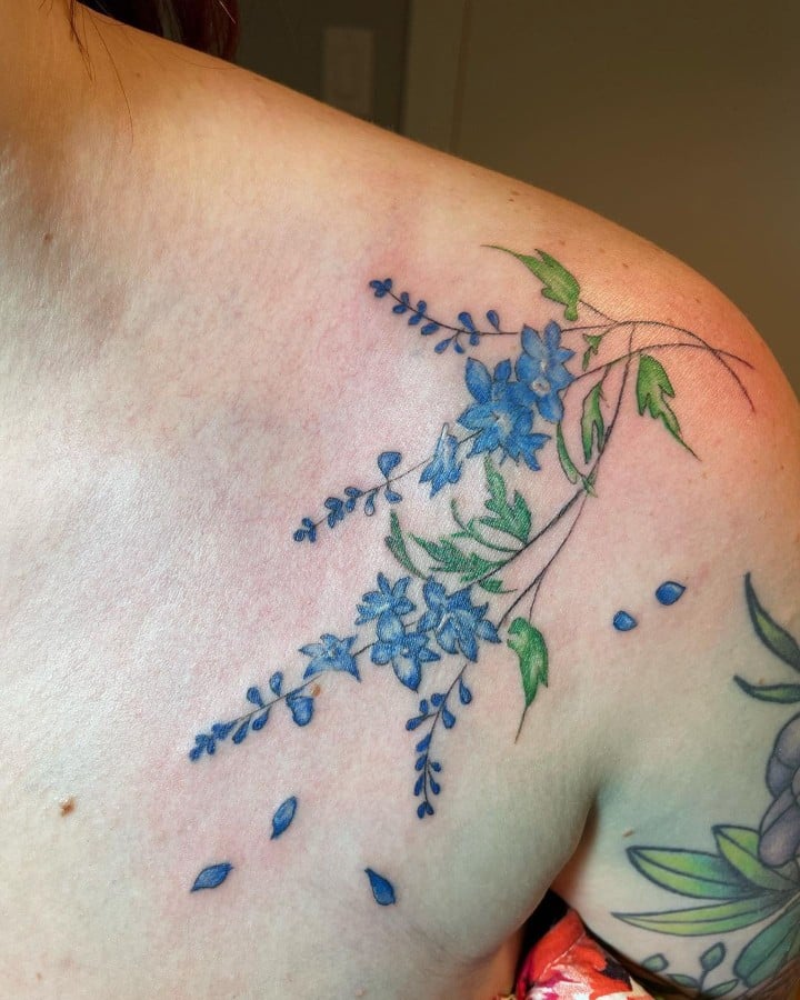 Birth flower tattoos: