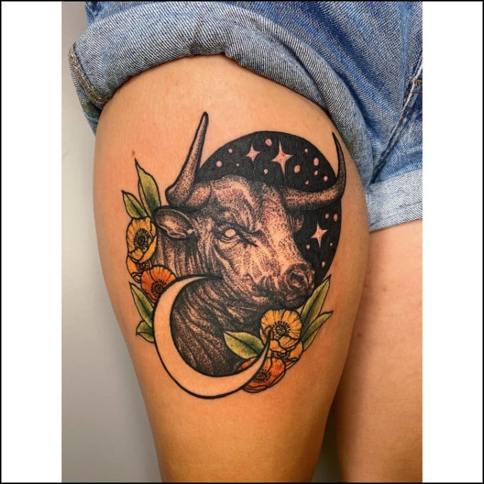 tattoo designs for taurus