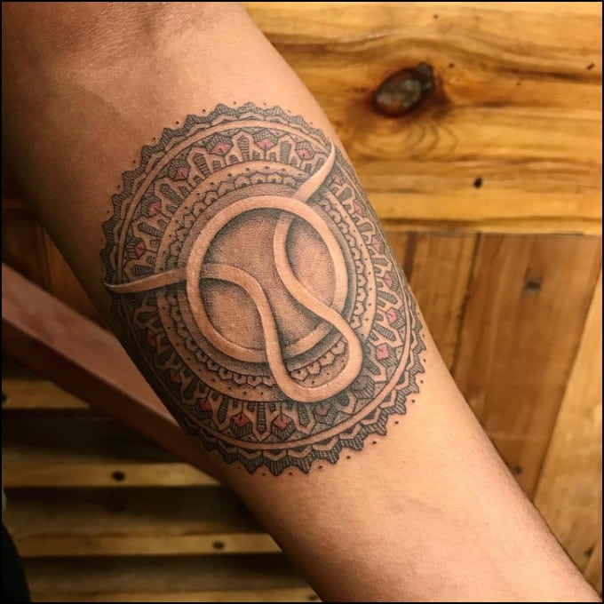 Taurus zodiac symbol tattoos