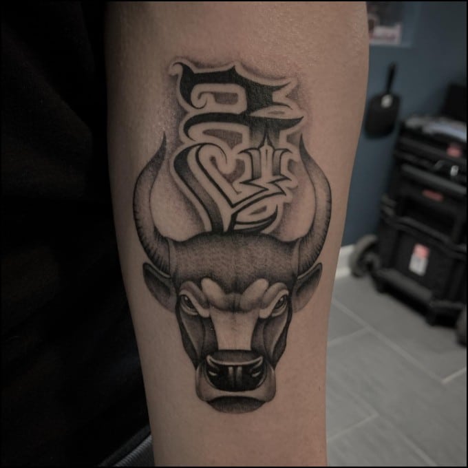 tattoo for taurus man