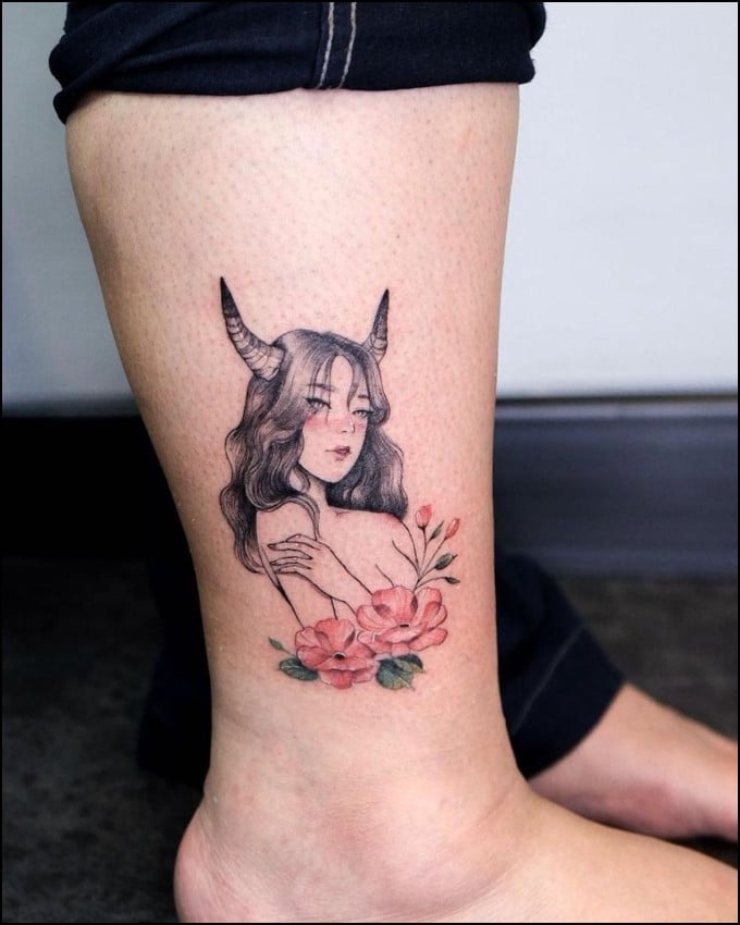 taurus goddess tattoo