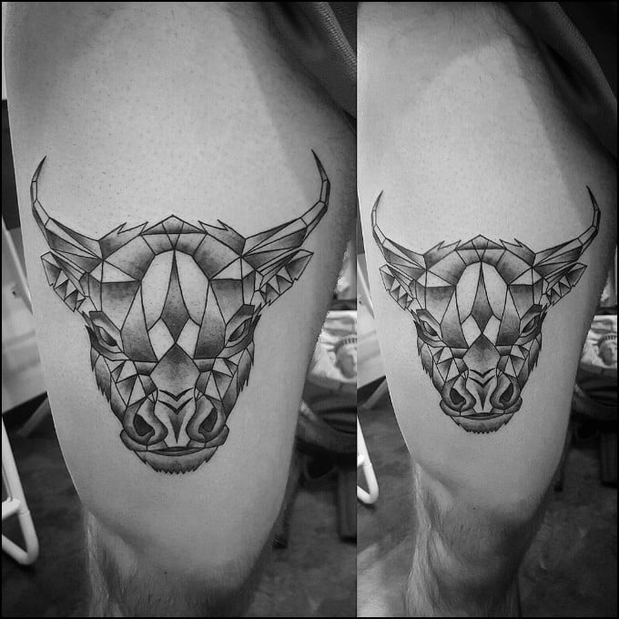 taurus bull tattoo 