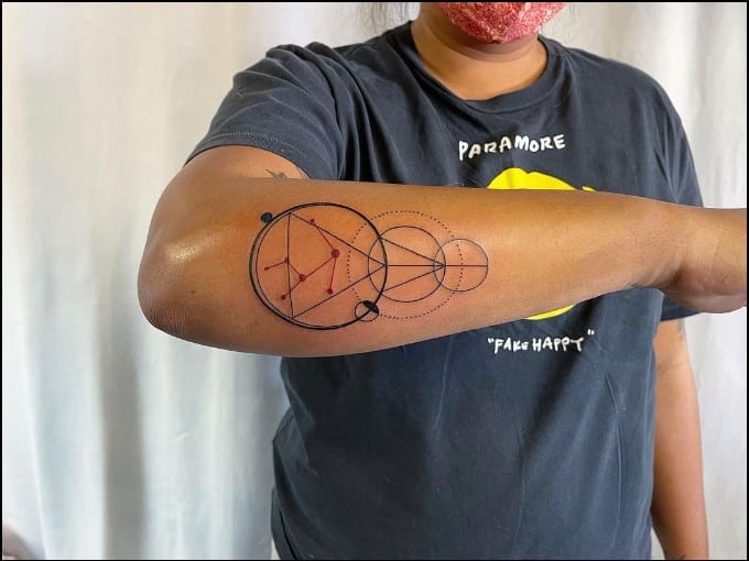 taurus constellation tattoo 