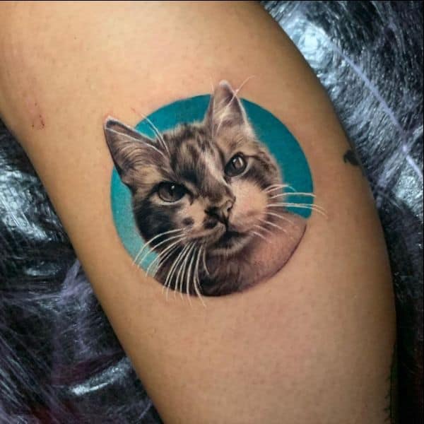 cat face tattoos