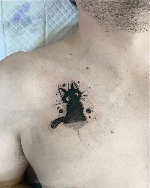 small black cat tattoos