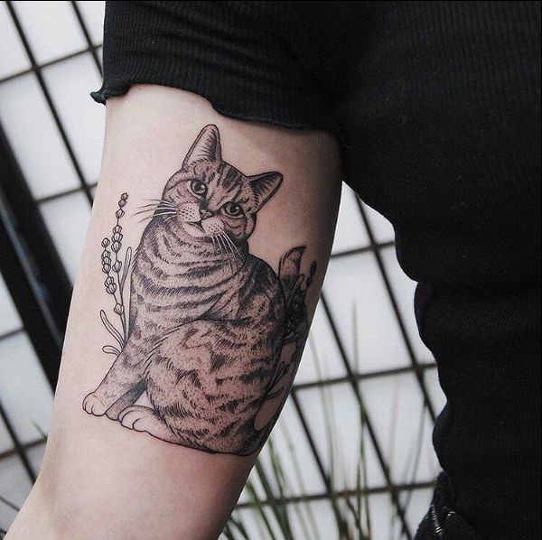 62 Cute And Lovely Cat Tattoos For Men And Women