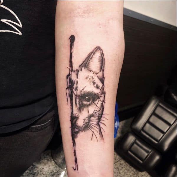 kitty cat tattoos