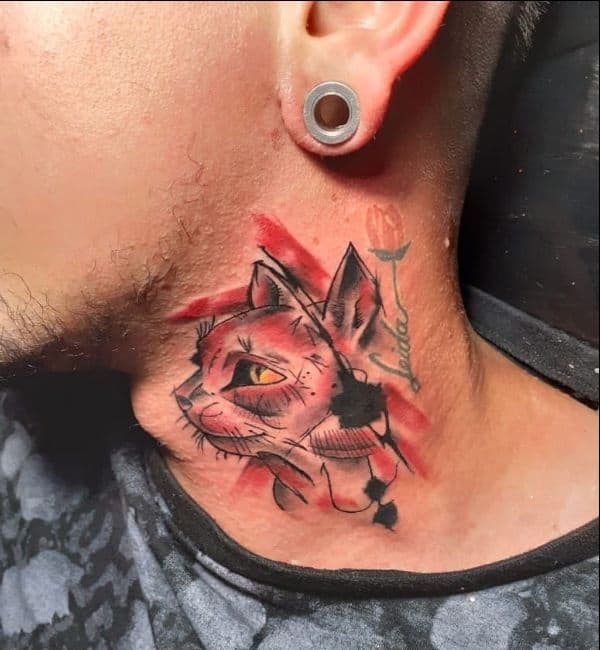 neck tattoos