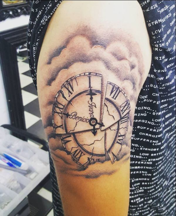 18 Realistic Cloud Tattoos