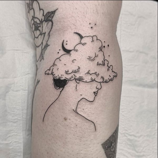 cloud tattoo design