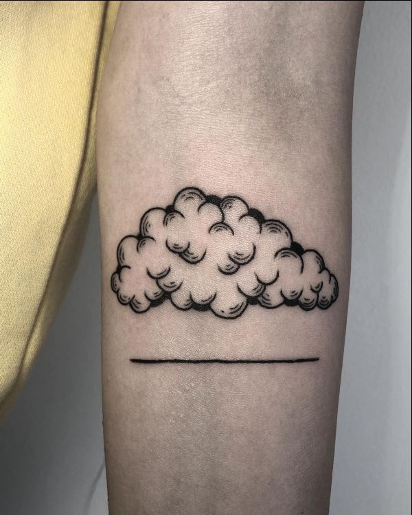 storm cloud tattoos